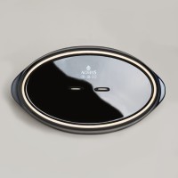 Форма для запекания овальная reactive blue 37*22*7 см 2500 мл Agness (780-129)