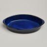 Форма для запекания овальная reactive blue 37*22*7 см 2500 мл Agness (780-129)