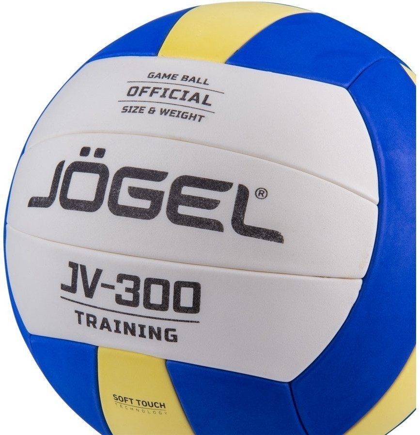 Мяч волейбольный JV-100, синий/мятный (1525629)