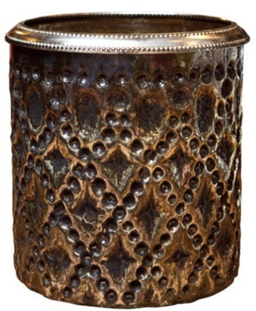 Подсвечник Ksa/5482, 17, стекло, металл, black gold, ROOMERS FURNITURE