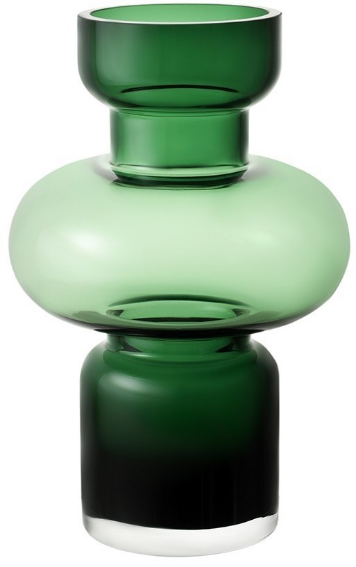 Ваза florum, 30 см, изумрудная (79374)