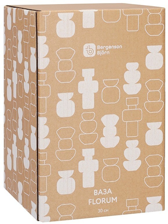 Ваза florum, 30 см, изумрудная (79374)