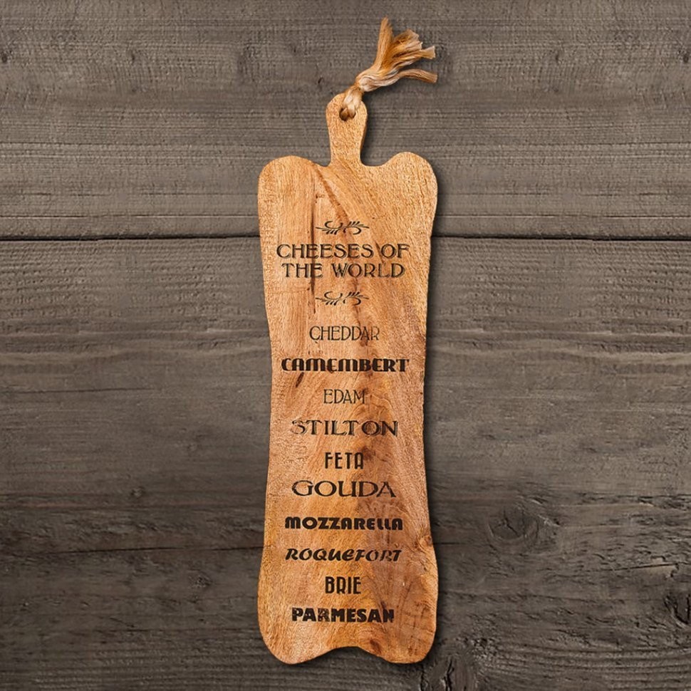 Доска FC-1077, манго/текстиль, Brown, ROOMERS FURNITURE