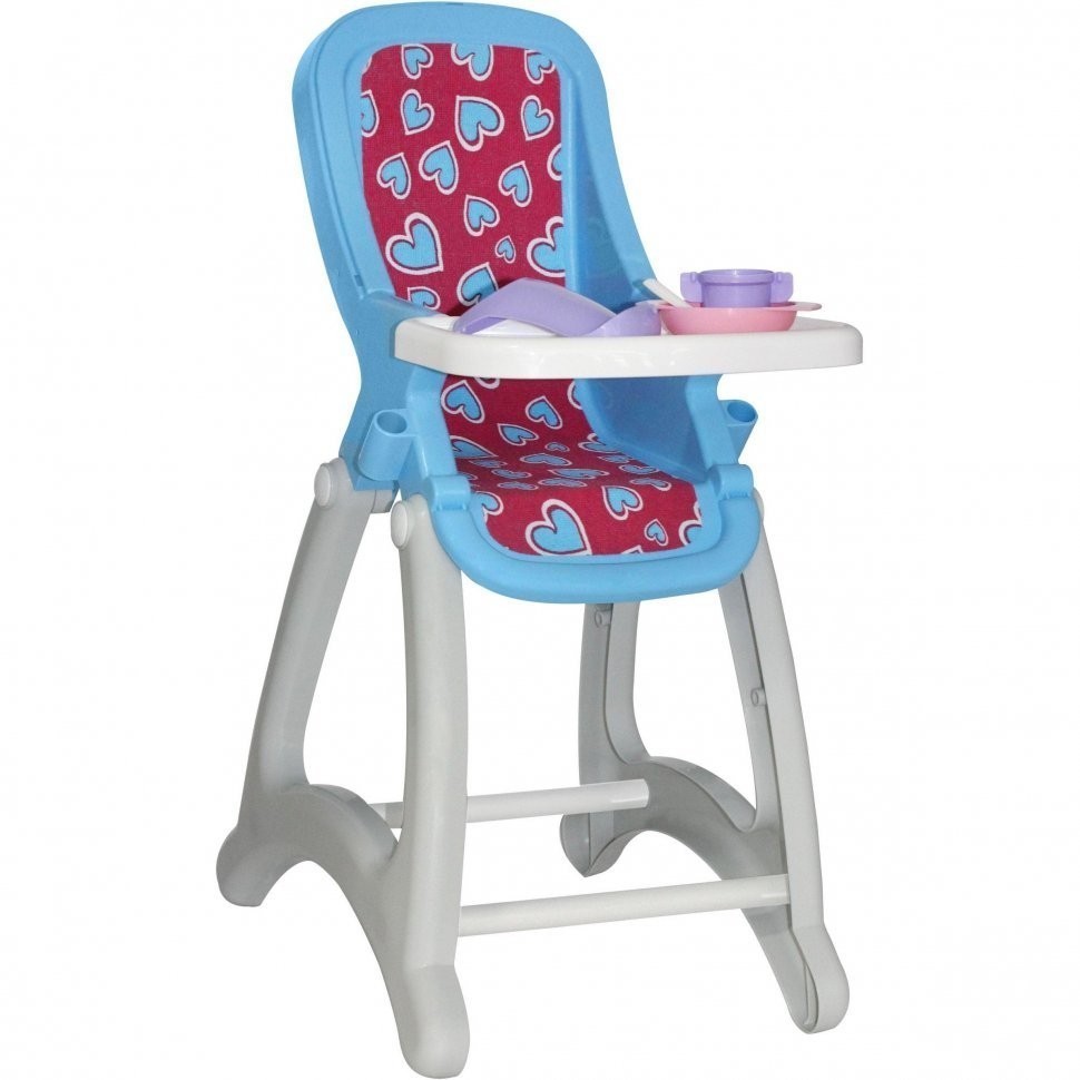 Набор сборный-Стульчик для кукол Беби№2 проклеено цветной тканью сидение (48011_PLS)
