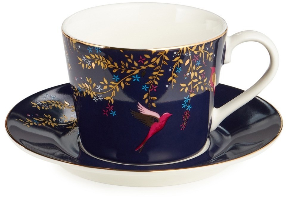 Чайный набор lefard "golden birds" на 4 пер. 8 пр. 220 мл (419-130)