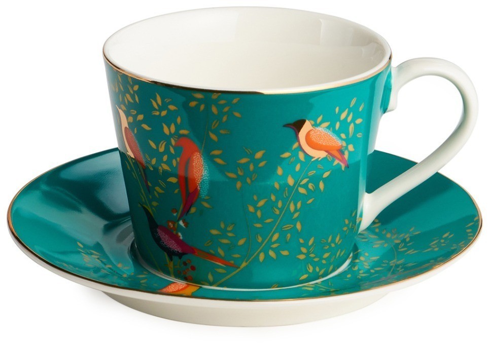 Чайный набор lefard "golden birds" на 4 пер. 8 пр. 220 мл (419-130)