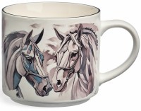 Кружка lefard &quot;horse&quot; серебро 500мл (260-1059)