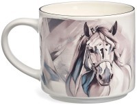 Кружка lefard &quot;horse&quot; серебро 500мл (260-1059)