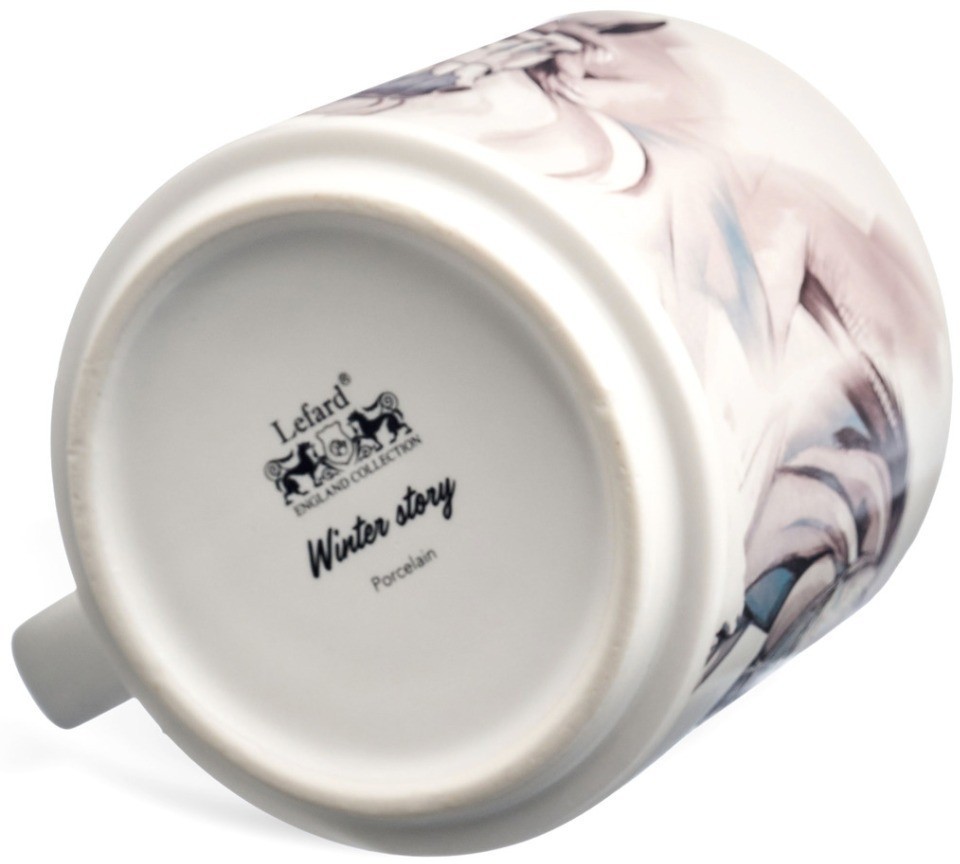 Кружка lefard "horse" серебро 500мл (260-1059)