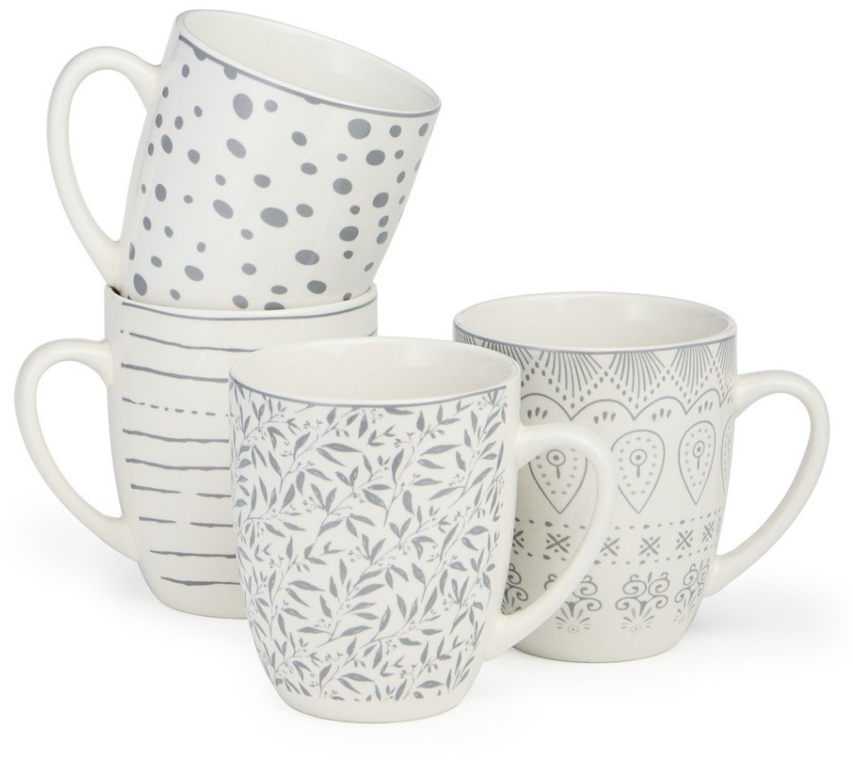 Набор кружек bronco "dreams" 4 шт. 360 мл. (582-126-1)