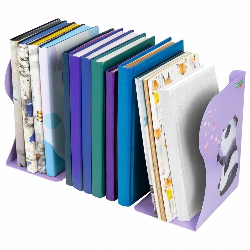 Подставка-держатель для книг и учебников BRAUBERG KIDS Panda 238064 (93040)