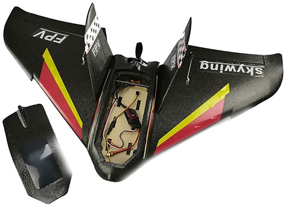 Радиоуправляемый самолет Top RC FPV Flying Wing (EPP, 680mm) PNP (TOP078B)