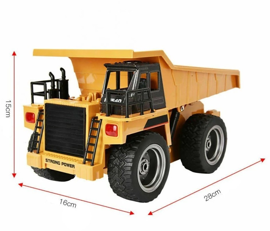 Радиоуправляемый карьерный самосвал HUINA  1:18 (HN1534)