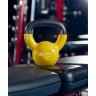 Гиря виниловая STARFIT DB-401, 4 кг, желтый (2103598)