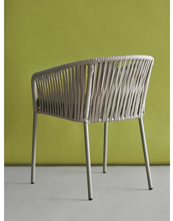 Стул reed, бежевый/зеленый (77582)