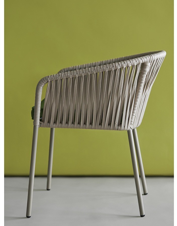 Стул reed, бежевый/зеленый (77582)