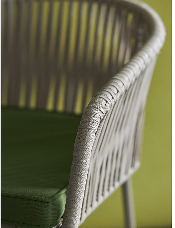 Стул reed, бежевый/зеленый (77582)