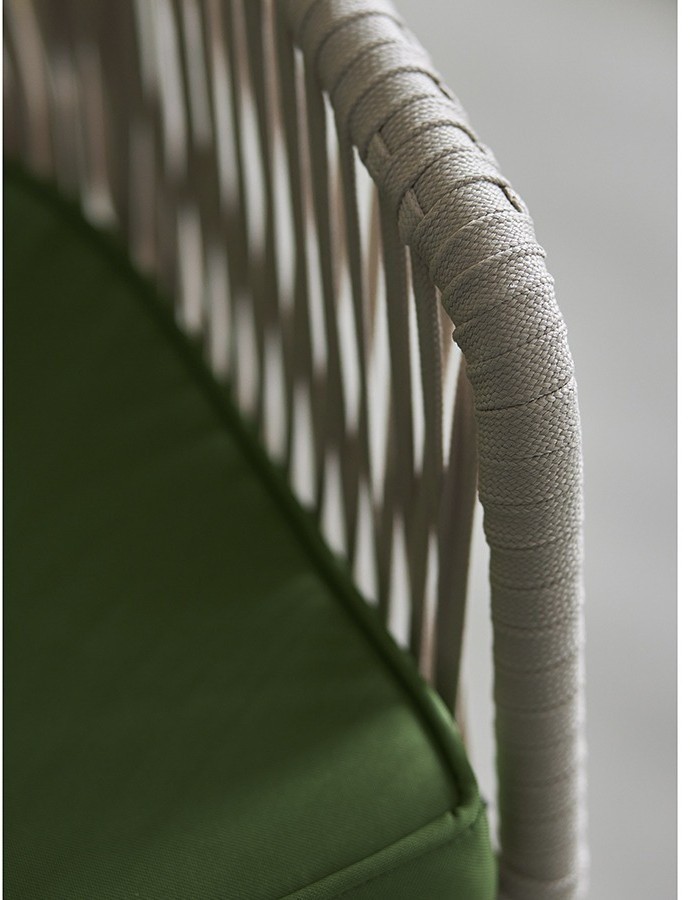 Стул reed, бежевый/зеленый (77582)