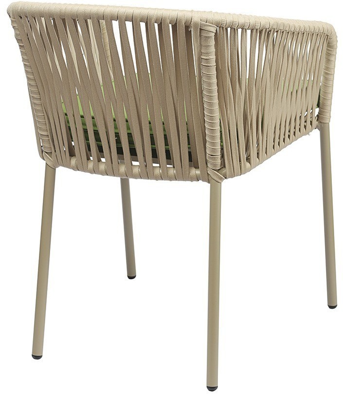 Стул reed, бежевый/зеленый (77582)