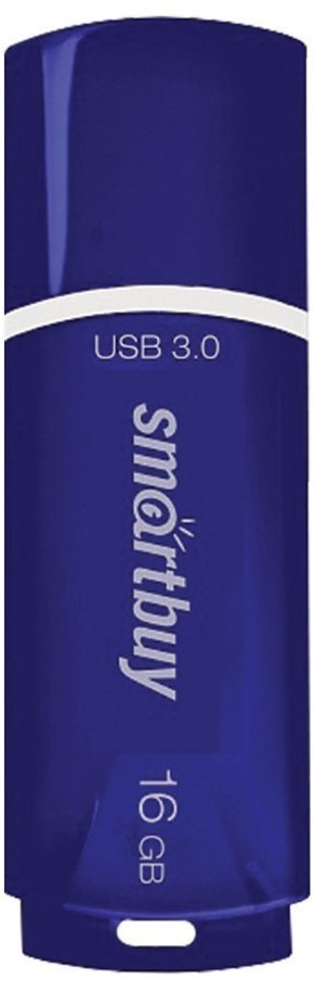 Флешка 16 GB Smartbuy Crown USB 3.0 (SB16GBCRW-Bl) (65835)