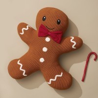 Подушка вязаная classy gingerbread из коллекции new year essential, 38х44 см (77722)