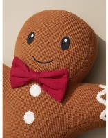 Подушка вязаная classy gingerbread из коллекции new year essential, 38х44 см (77722)
