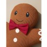 Подушка вязаная classy gingerbread из коллекции new year essential, 38х44 см (77722)