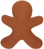 Подушка вязаная classy gingerbread из коллекции new year essential, 38х44 см (77722)