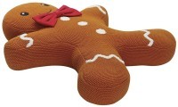 Подушка вязаная classy gingerbread из коллекции new year essential, 38х44 см (77722)