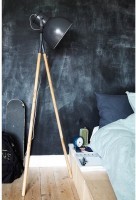 Лампа напольная industry, 145хD28 см, серая матовая, дуб (67831)