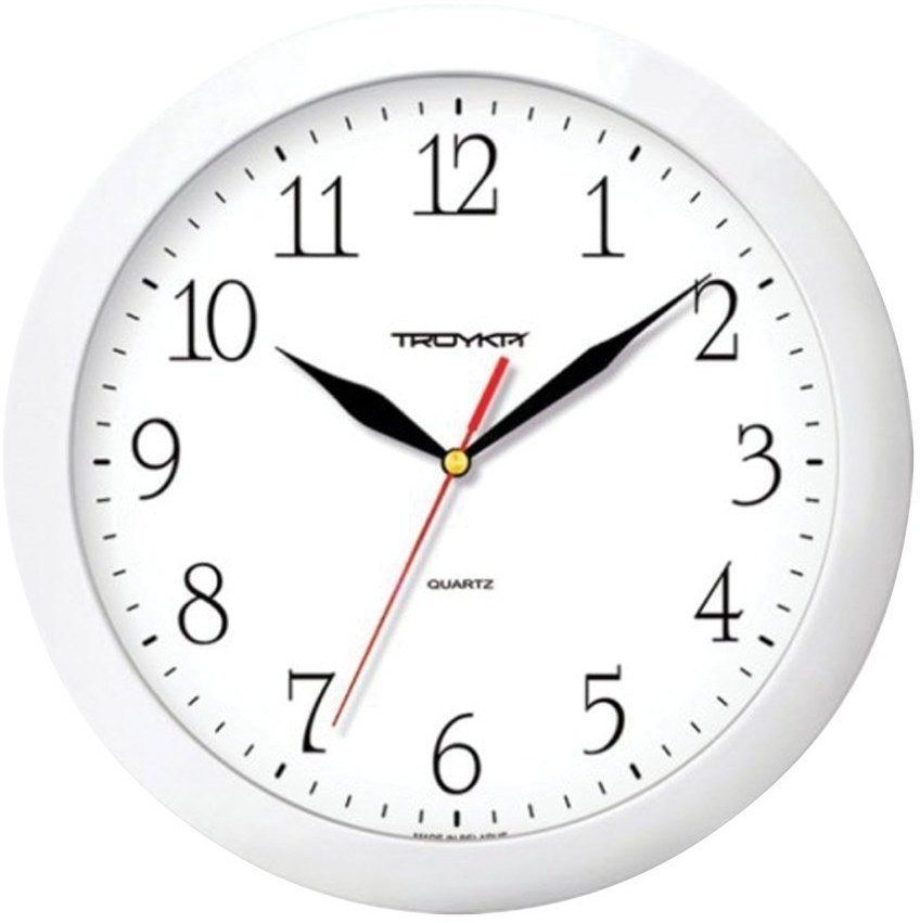 Часы настенные Troyka 11110113 круг D29 см (65142)