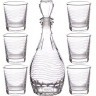 Набор д/вина 7пр. "Мираж" графин+6 стаканов (1231-Г)