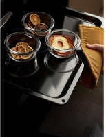 Набор контейнеров для запекания и хранения круглые с крышками на защелках, 3 шт. (77587)