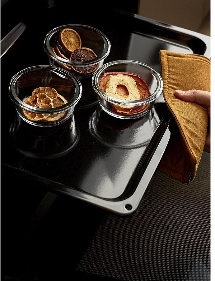 Набор контейнеров для запекания и хранения круглые с крышками на защелках, 3 шт. (77587)