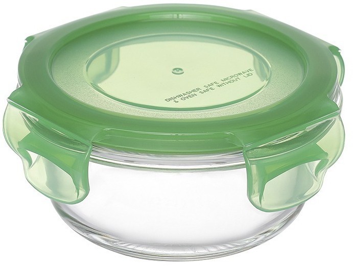 Набор контейнеров для запекания и хранения круглые с крышками на защелках, 3 шт. (77587)