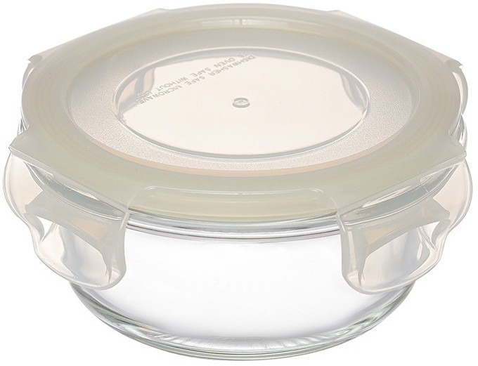 Набор контейнеров для запекания и хранения круглые с крышками на защелках, 3 шт. (77587)