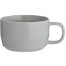 Чашка для каппучино cafe concept 400 мл серая (68530)