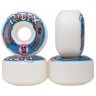 Комплект колес для скейтборда 52x32 мм, 95A, белый (2111125)