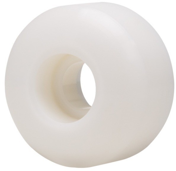 Комплект колес для скейтборда 52x32 мм, 95A, белый (2111125)