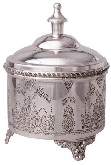 Шкатулка 9222, 12, никель, посеребрение, silver plated, ROOMERS TABLEWARE