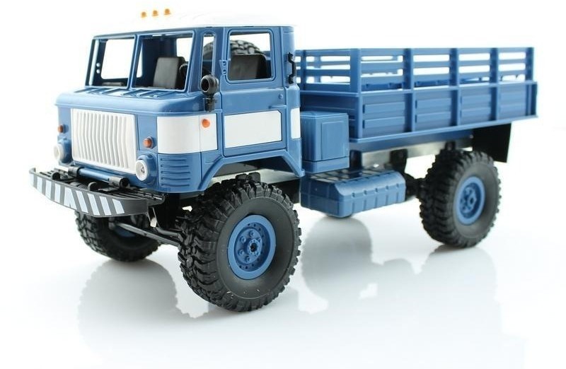 Радиоуправляемая грузовая машина WPL Газ 66 Синий 1:16 - WPLB-24