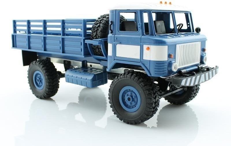 Радиоуправляемая грузовая машина WPL Газ 66 Синий 1:16 - WPLB-24