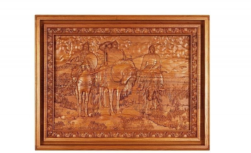 Настоящее "Русское лото - Богатыри" в шкатулке из мореного ясеня (29962)