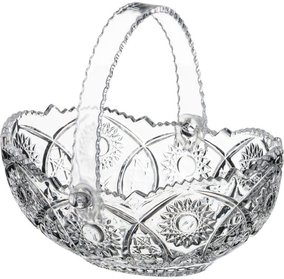 Конфетница "muza crystal" 18,5*16,5*8 см. Lefard (355-253)