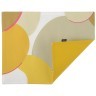 Салфетка двухсторонняя под приборы из хлопка горчичного цвета с авторским принтом из коллекции freak fruit, 35х45 см (69705)