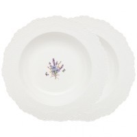 Набор тарелок суповых lefard &quot;прованс ажур&quot; 2 шт. 22 см (189-241)