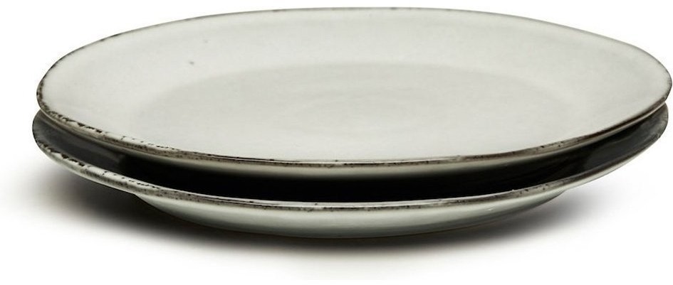 SagaForm Набор тарелок для закуски серые, 2 шт 5018084