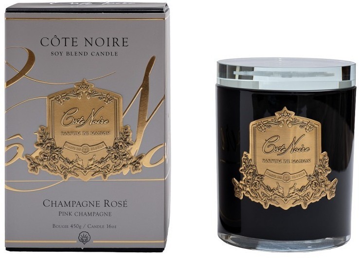 Свеча ароматическая Pink Champagne в стакане в упаковке 450 гр. (TT-00014721)