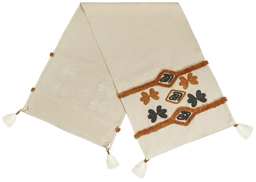 Дорожка на стол с вышивкой abstract play из коллекции ethnic, 45х150 см (75345)