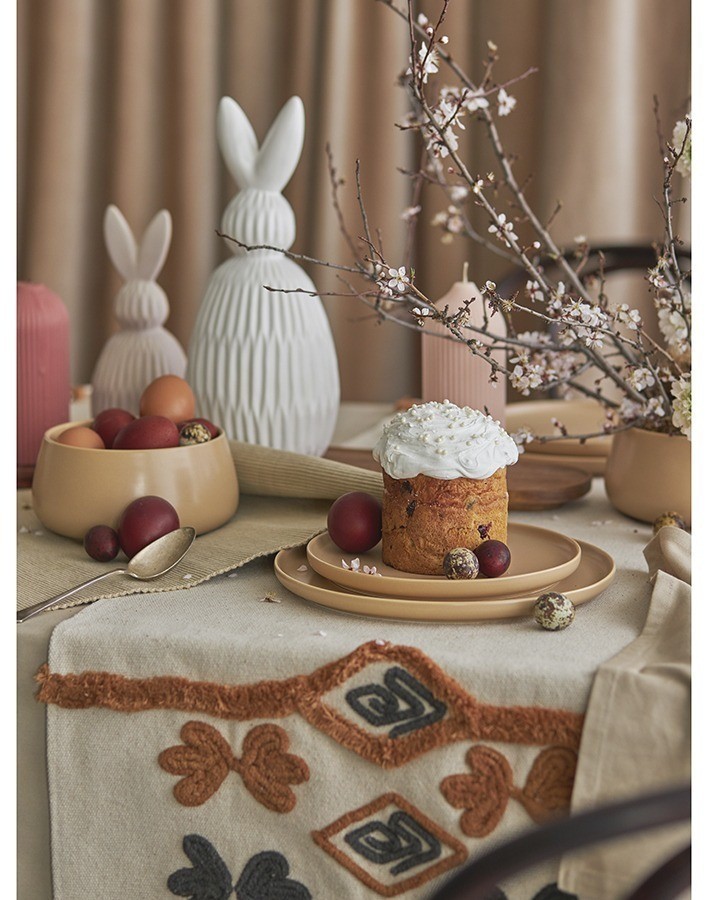 Дорожка на стол с вышивкой abstract play из коллекции ethnic, 45х150 см (75345)